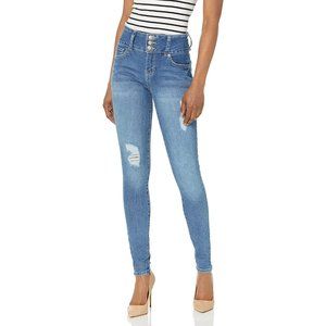 Women's 3-Button High-Rise Skinny Jean Made with Recycled Fibers